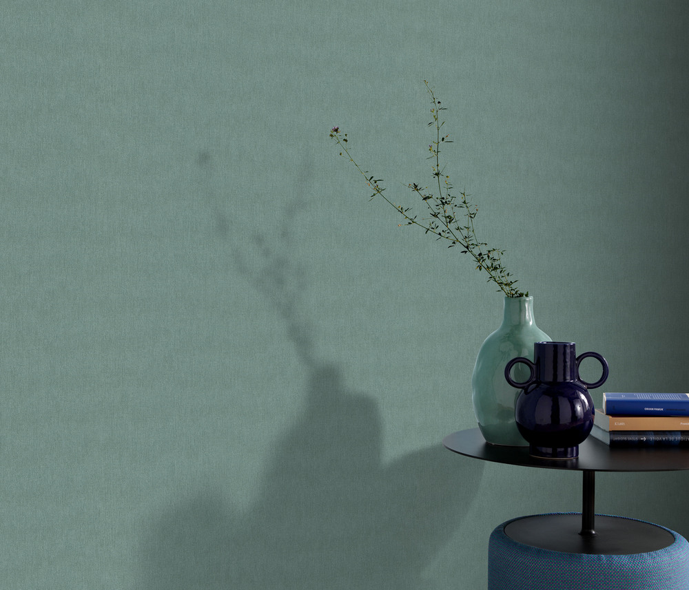 10393-36 - Papier Peint Vinyle Grainé Sur Intissé Passion Vert Celadon