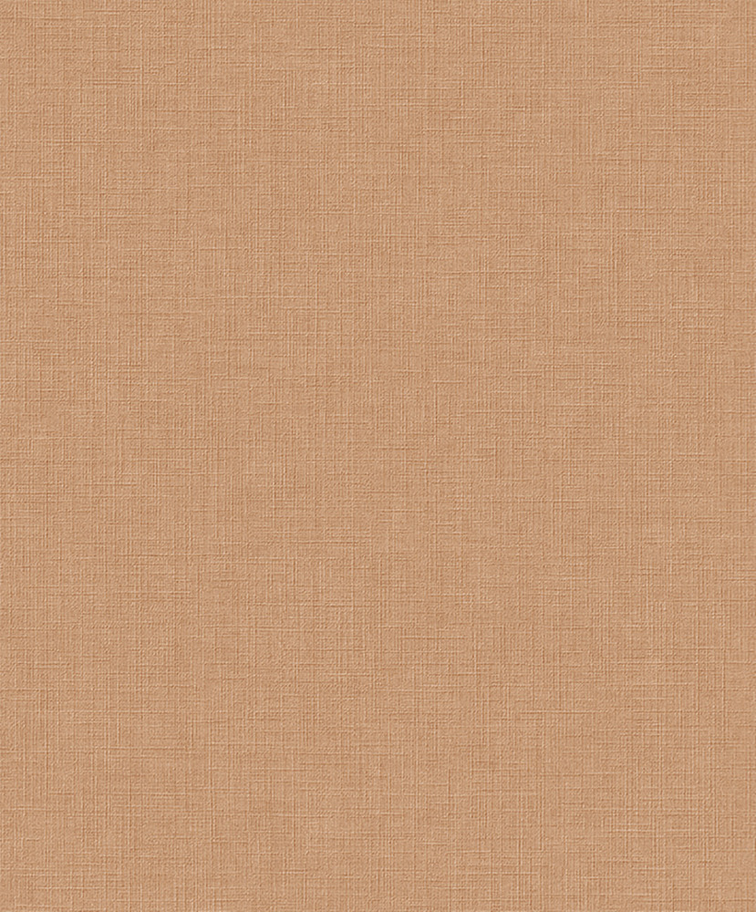 Papier peint vinyle sur intissé uni Solena terracotta, texture discrète