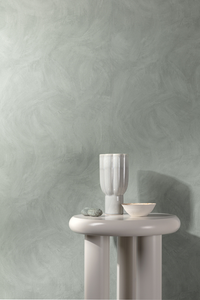 A78710 - Papier Peint Vinyle Sur Intissé Spatulé Eucalyptus