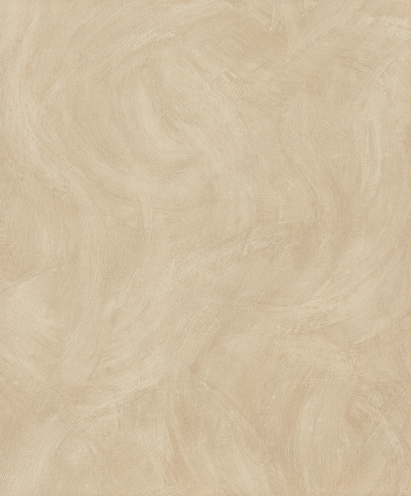 Papier peint vinyle sur intissé A78704 effet spatulé couleur café