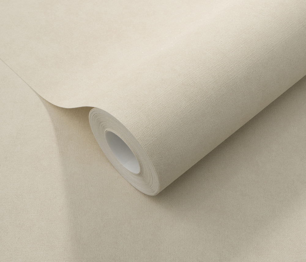 Papier peint vinyle grainé sur intissé Dynamic Flow beige collection Décorama Unis 2027