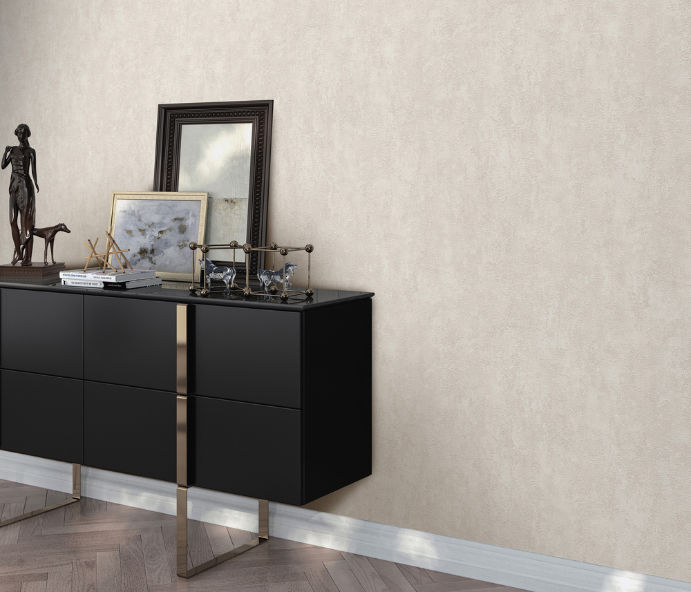 10474-02 - Papier Peint Vinyle Grainé Sur Intissé Urban Feel Beige