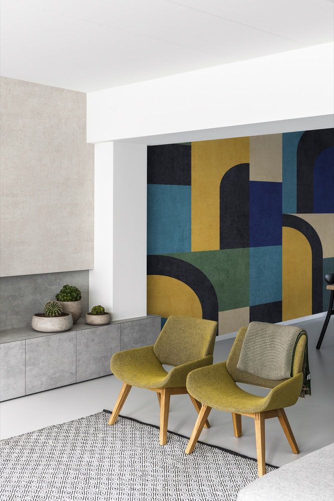 VOA010019 - Papier Peint Vinyle Sur Intissé Annabella Uni Blanc Coloré