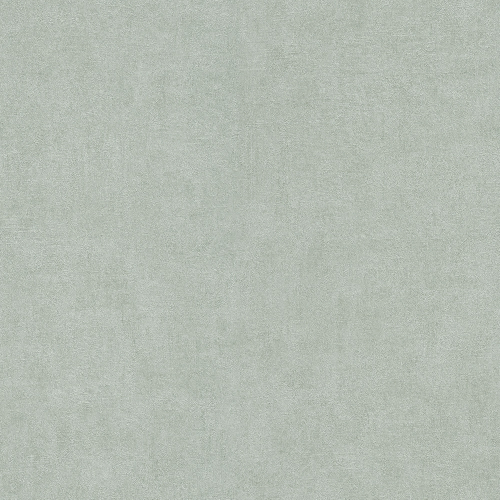 Papier peint vinyle sur intissé Annabella uni vert céladon, finition mate