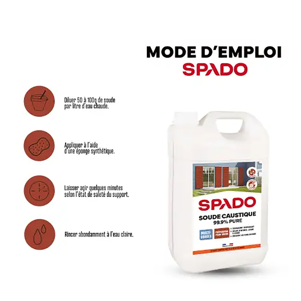 Soude Caustique Pure 4 kg