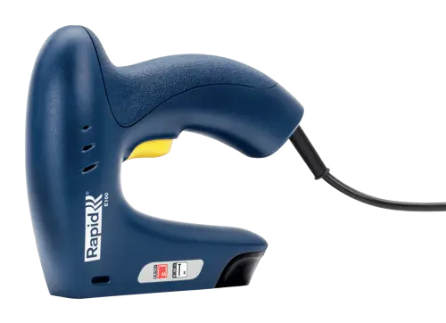 Agrafeuse électrique Rapid E100 robuste pour travaux de bricolage