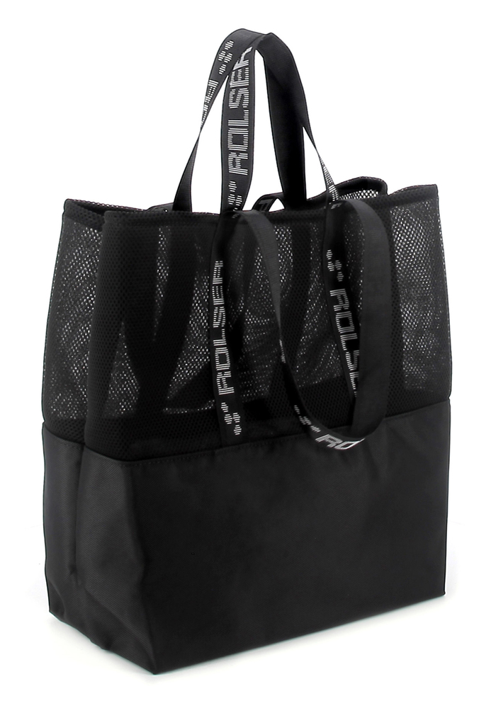 Sac cabas Urban Mf Bag noir 30 litres, polyvalent pour les courses et le quotidien.