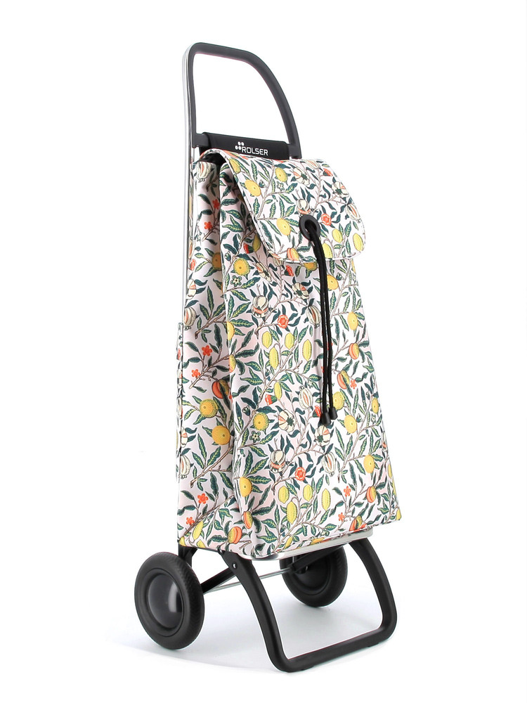 Poussette de marché I-Max 2 roues 43L avec motif floral William Morris