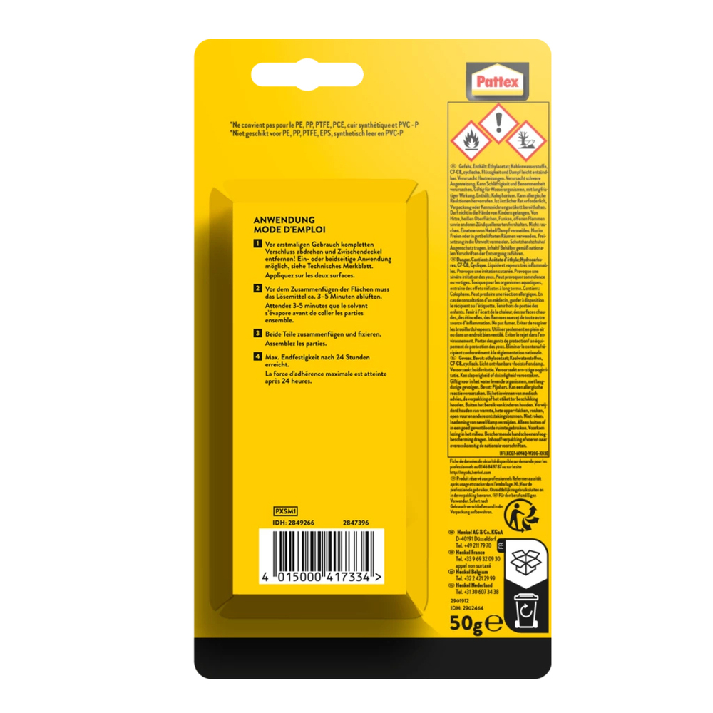 Colle Contact Liquide Jaune