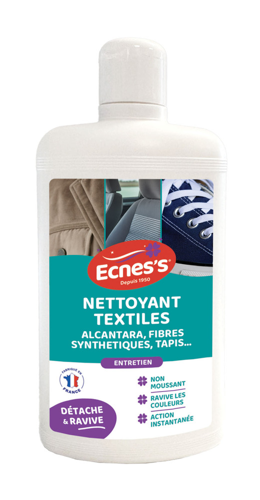 Nettoyant Textiles détachant 500 ml pour taches tenaces sur linge et tissus