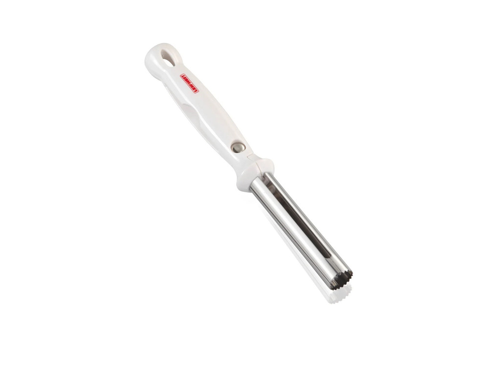 Vide-pomme ComfortLine avec poignée ergonomique, ustensile de cuisine en acier inoxydable pour dénoyauter les pommes.