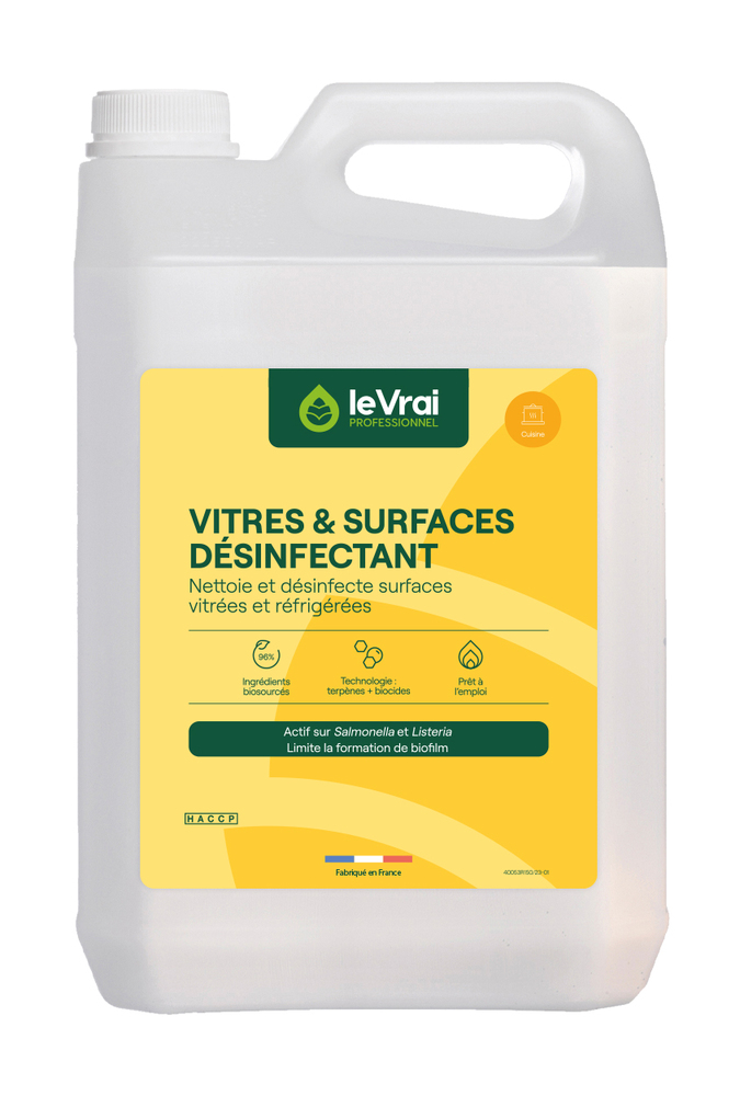 Nettoyant Désinfectant Vitres & Surfaces VSD