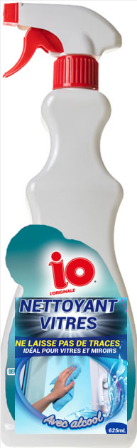 Nettoyant Vitres 625 ml en spray pour un nettoyage sans traces