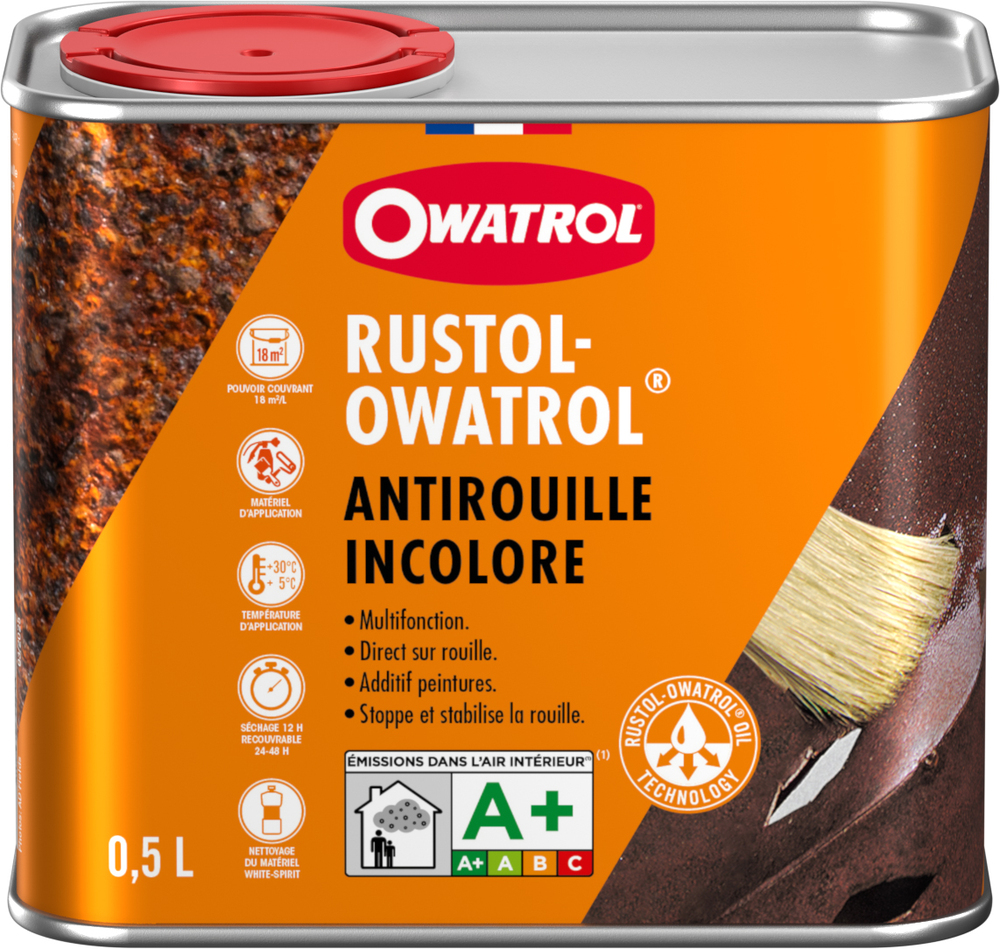 Rustol Anti-Rouille Incolore 500 ml