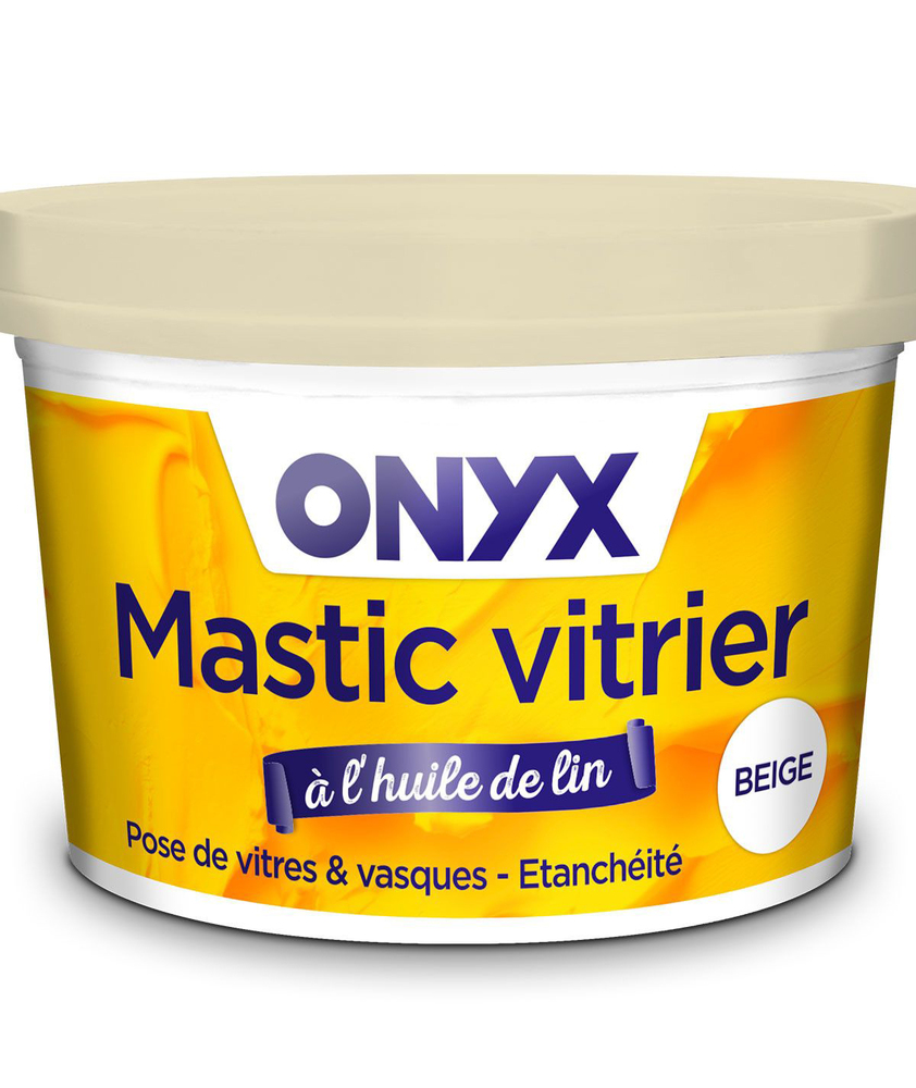 Mastic Vitrier à l'Huile de Lin Beige