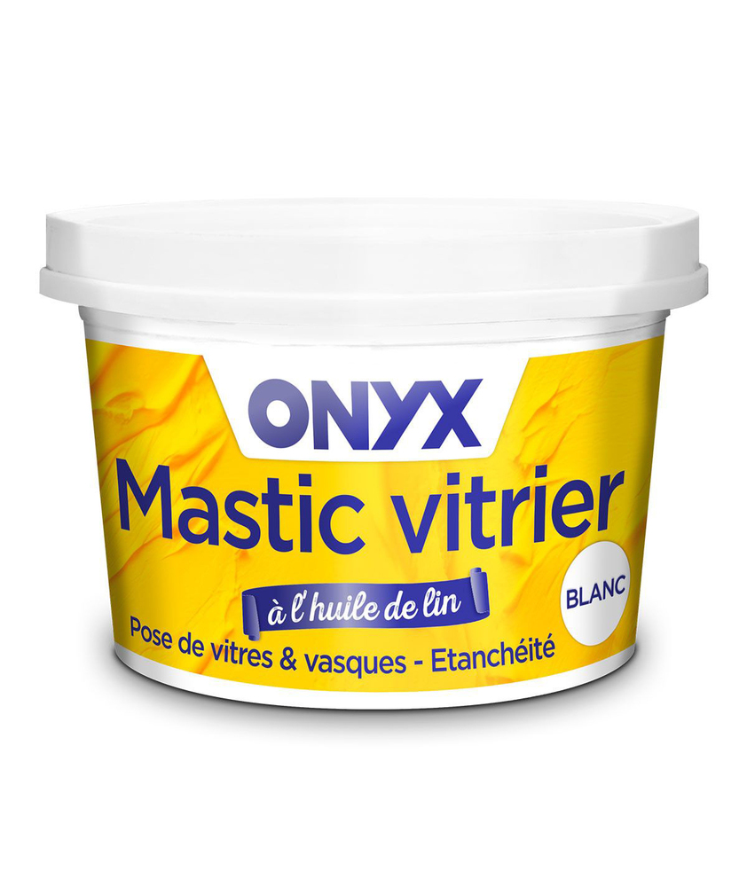 Mastic Vitrier à l'Huile de Lin Blanc