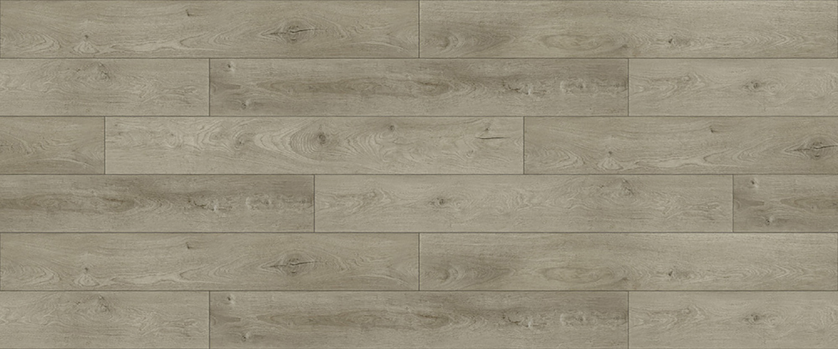 Lame de sol LVT clipsable La Légende Alaska, effet bois clair avec sous-couche intégrée pour une pose facile