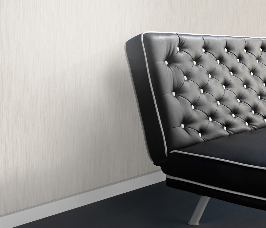 10478-02 - Papier Peint Vinyle Expansé sur Intissé Gris Beige