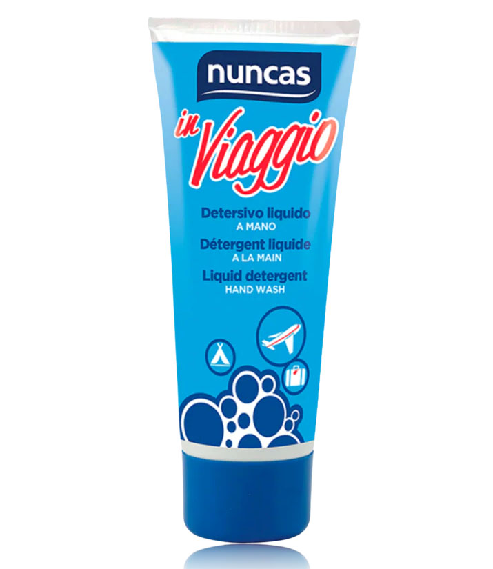 Tube de 100ml de lessive textile de voyage pour le nettoyage à la maison de linge et vêtements