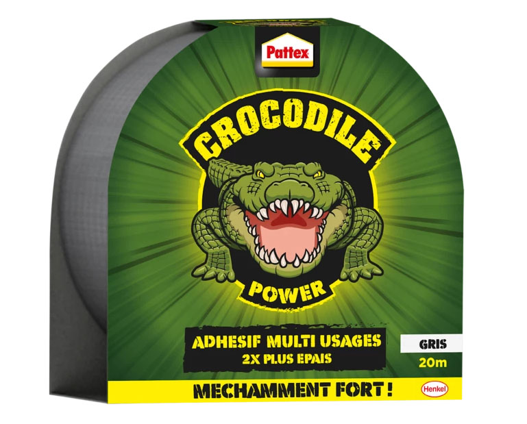 Adhésif Multi-usages Crocodile Power 20 m