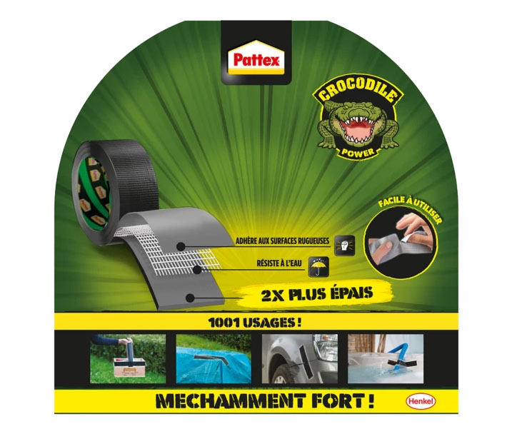 Adhésif Multi-usages Crocodile Power 20 m