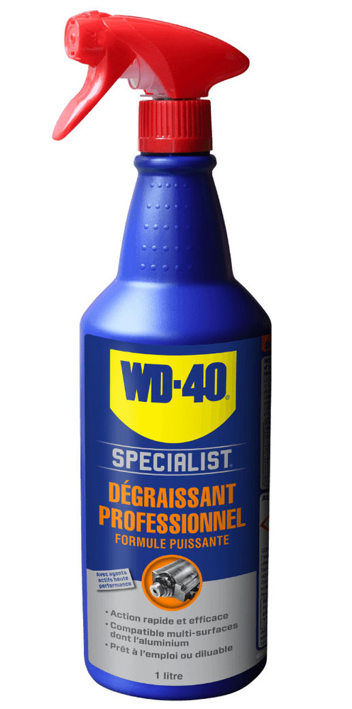 Spray de dégraissant professionnel WD-40 1L