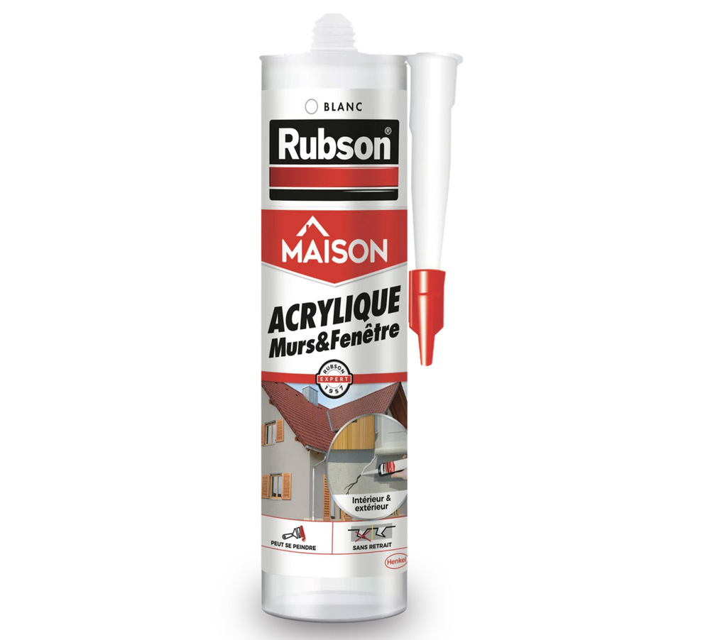 Mastic Acrylique Maison Murs & Fenêtres 280 ml