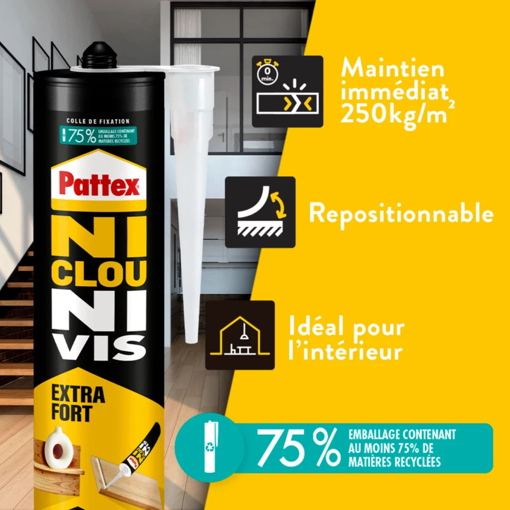 Colle Ni Clou Ni Vis Extra Fort Cartouche 380 g