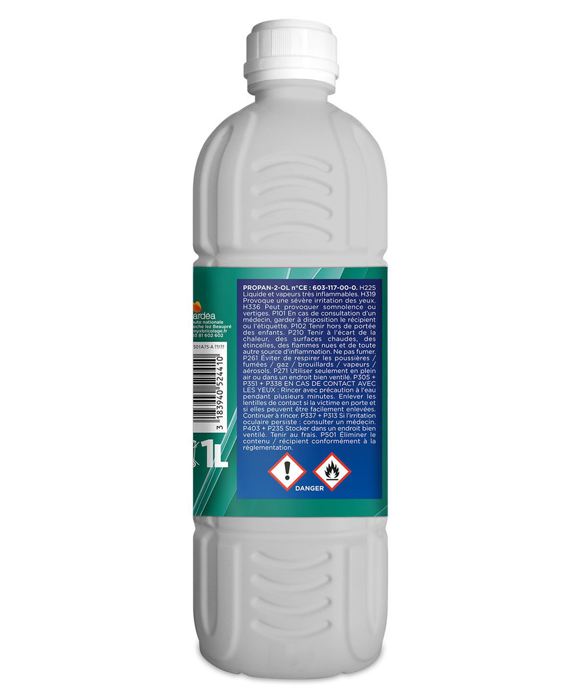 Alcool Isopropylique 99,8% 1L
