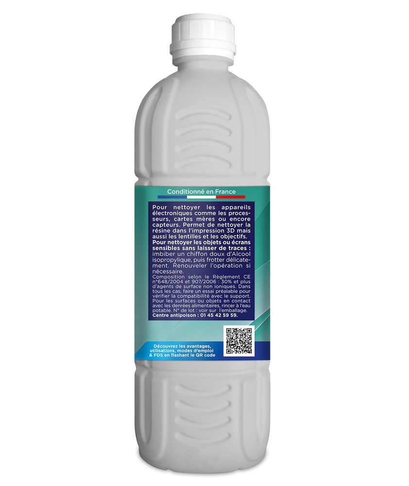 Alcool Isopropylique 99,8% 1L
