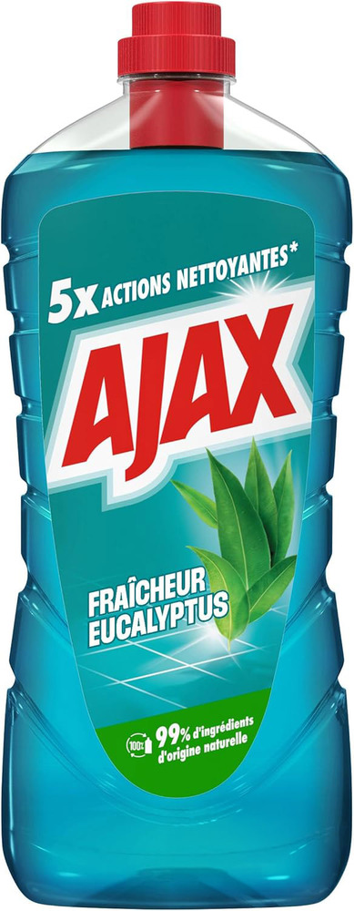 Bouteille de 1.5L d'Ajax nettoyant multi usages fraicheur Eucalyptus