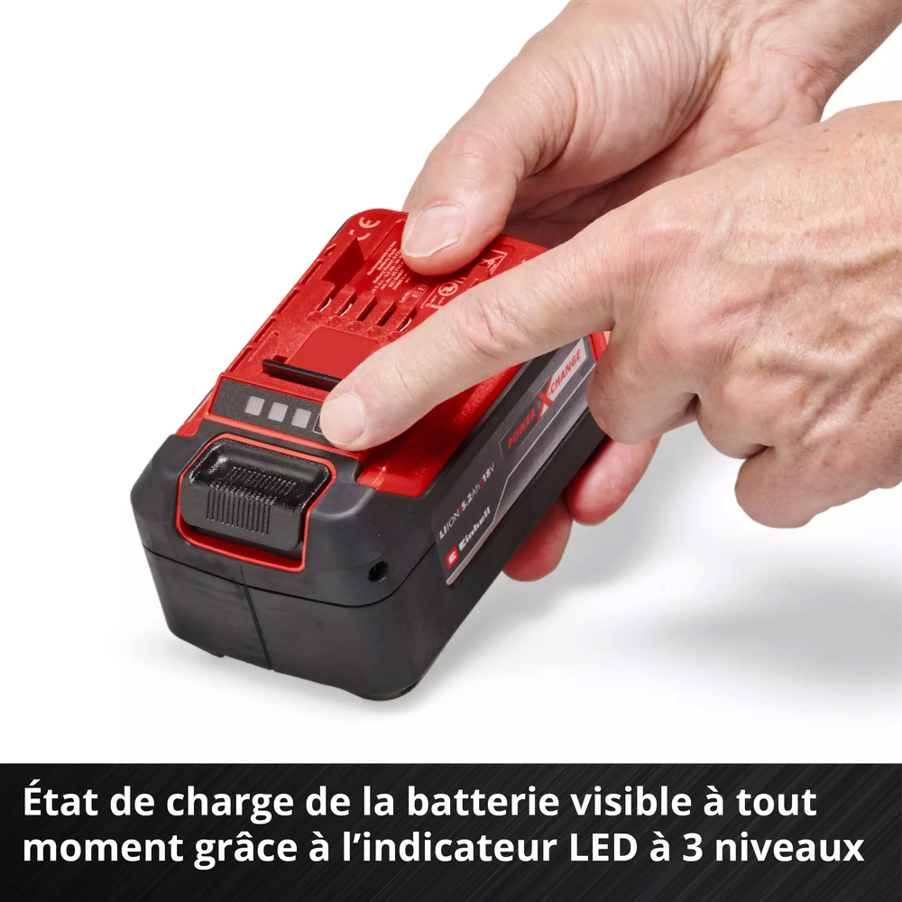 Pack de Deux Batteries Power X-Change 18V 5,2 Ah