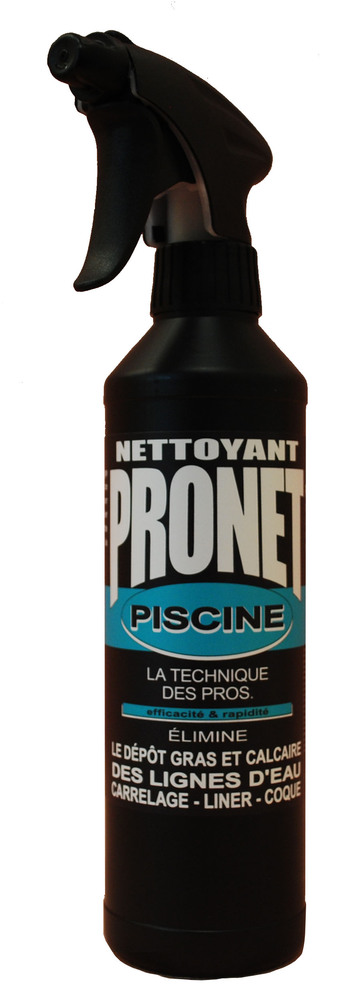 Spray nettoyant Pronet piscine et ligne d'eau 500 ml anti-graisse et calcaire