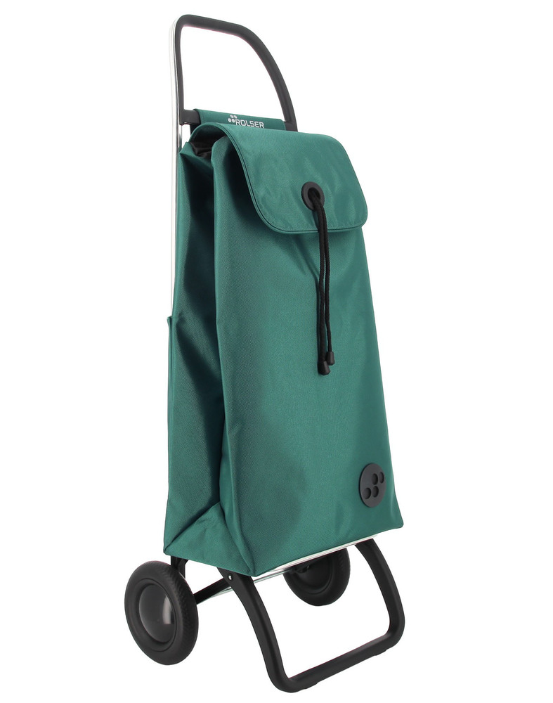 Poussette de marché I-Max MF 2 roues avec sac en polyester Aigue Marine de 43 litres
