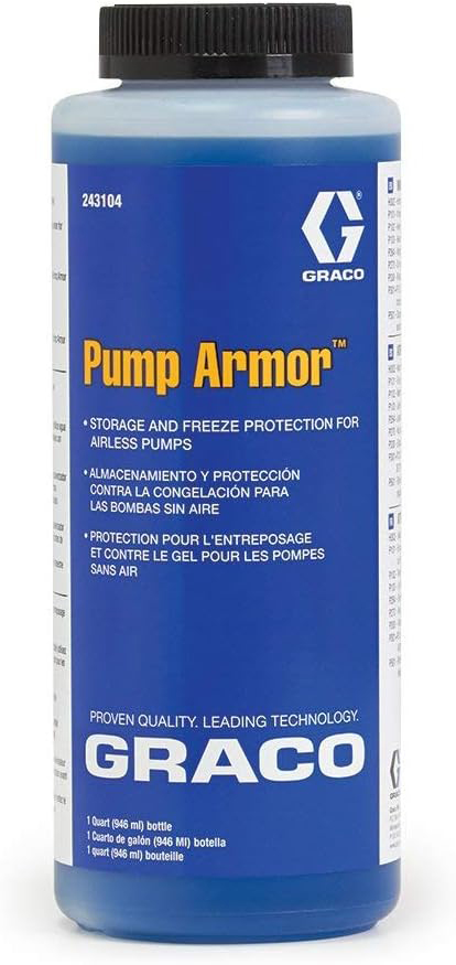 Liquide de Protection contre le Gel et la Corrosion des Pulvérisateurs airless de Peinture en Hivernage