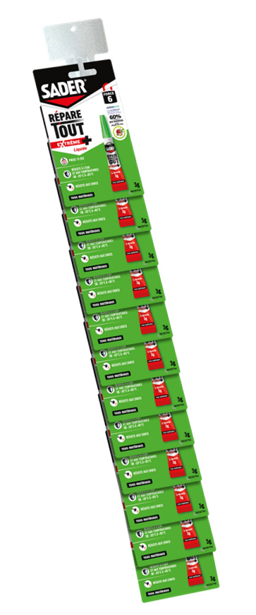 Cross ou cravate de 24 tubes de Repare Tout Extreme Liquide 3g