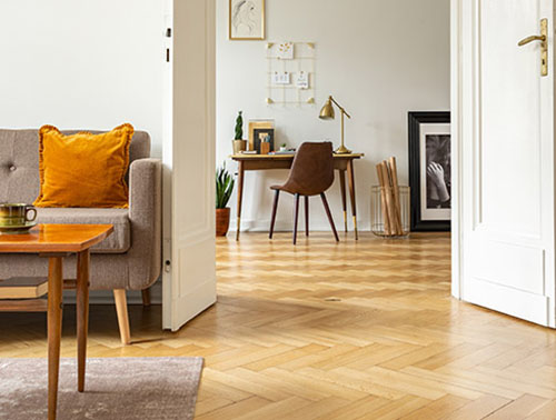 Vitrificateur trafic intense appliqué sur parquet