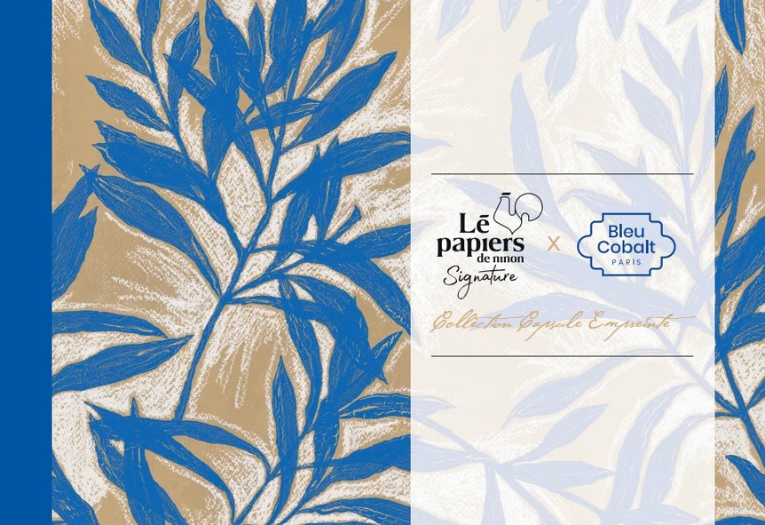 Album de la collection Lé Papiers de Ninon, Empreinte x Studio Bleu Cobalt