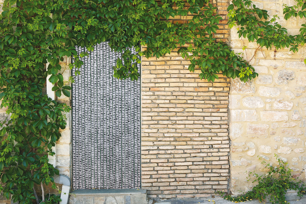 Rideau de Porte Chenilles Roma C130 90 x 220 cm anti-insectes pour portes d'entrée