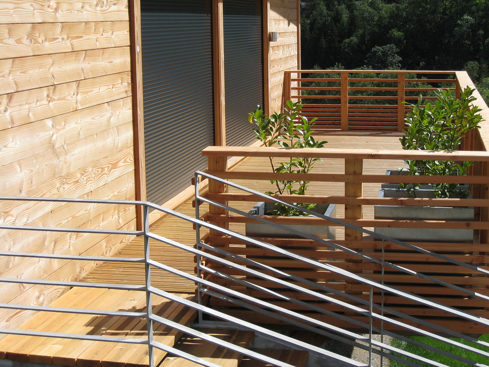 Terrasse bois traitée avec du Xylophène traitement bois extérieurs EVO+