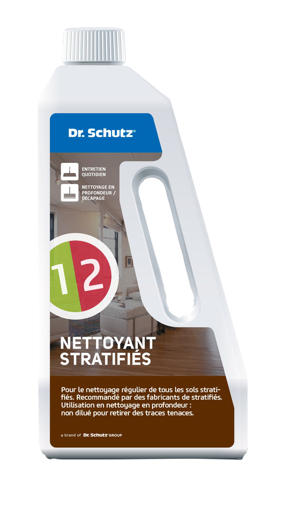 Bidon de nettoyant pour sols sratifiés de 0.75L Dr. Schutz