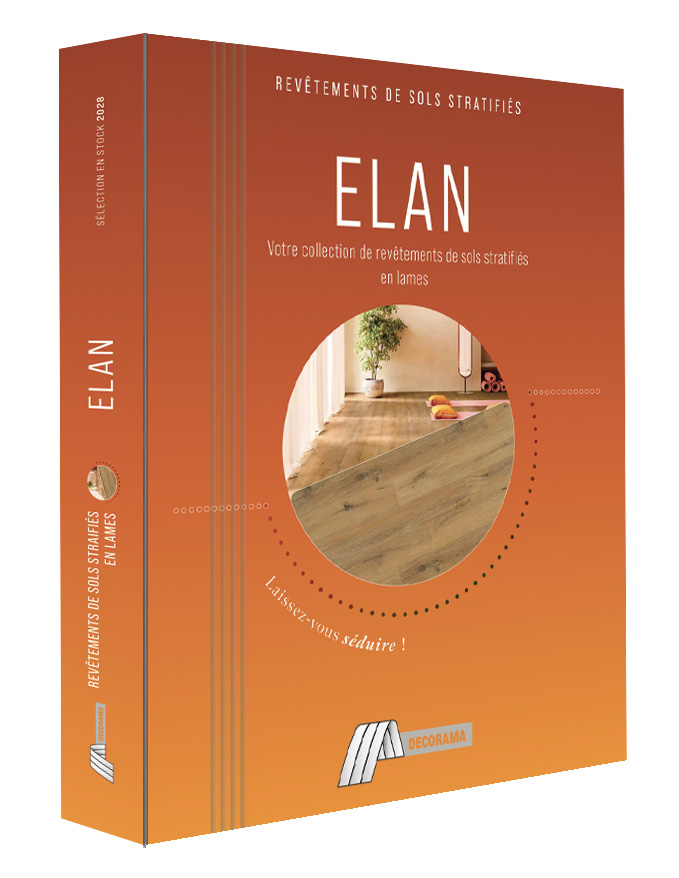 Book de la collection de revêtements de sols stratifiés ELAN 2026