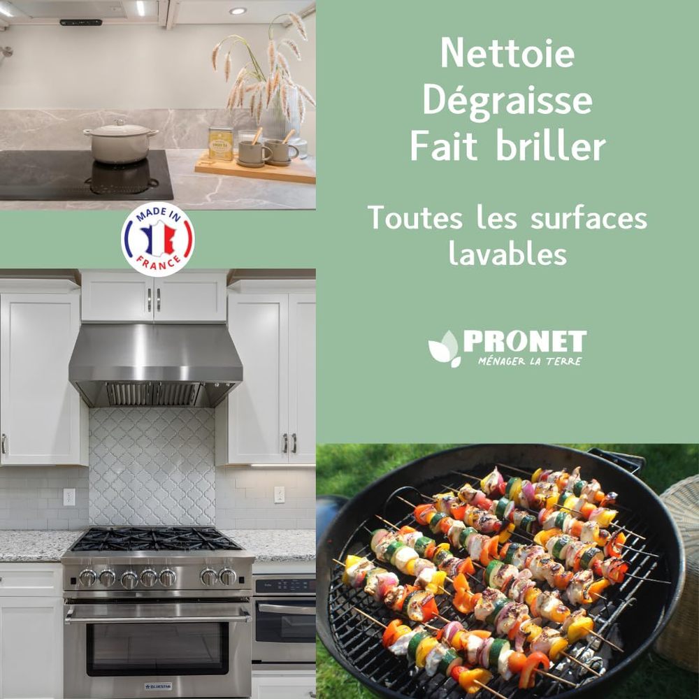 Spray Dégraissant Cuisine & Barbecue Écocert 500 ml