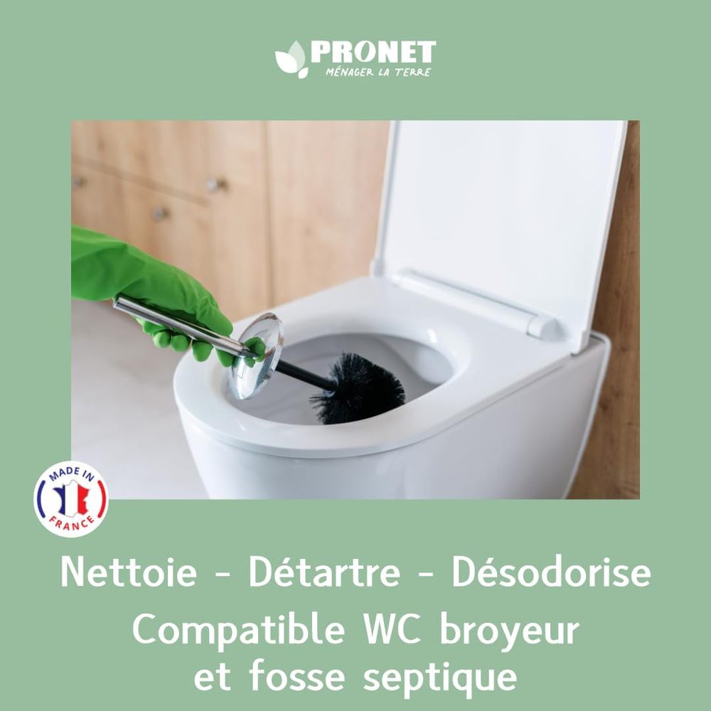 Gel WC Détartrant Désodorisant Ecocert 500 ml