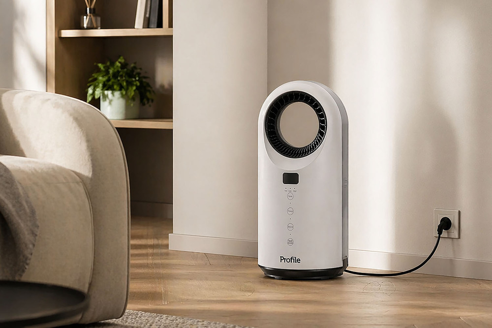 Chauffage Soufflant sans Pales Alizé 1500 W avec Télécommande