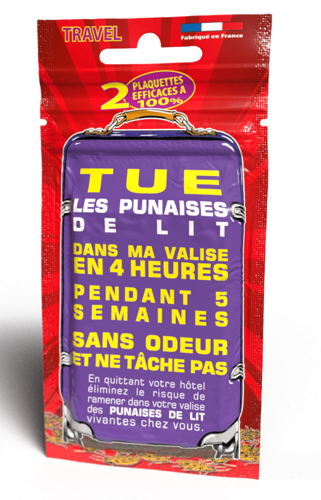 Travel Punaises de Lit Sans Soucis X2 TP 18 pour Valises