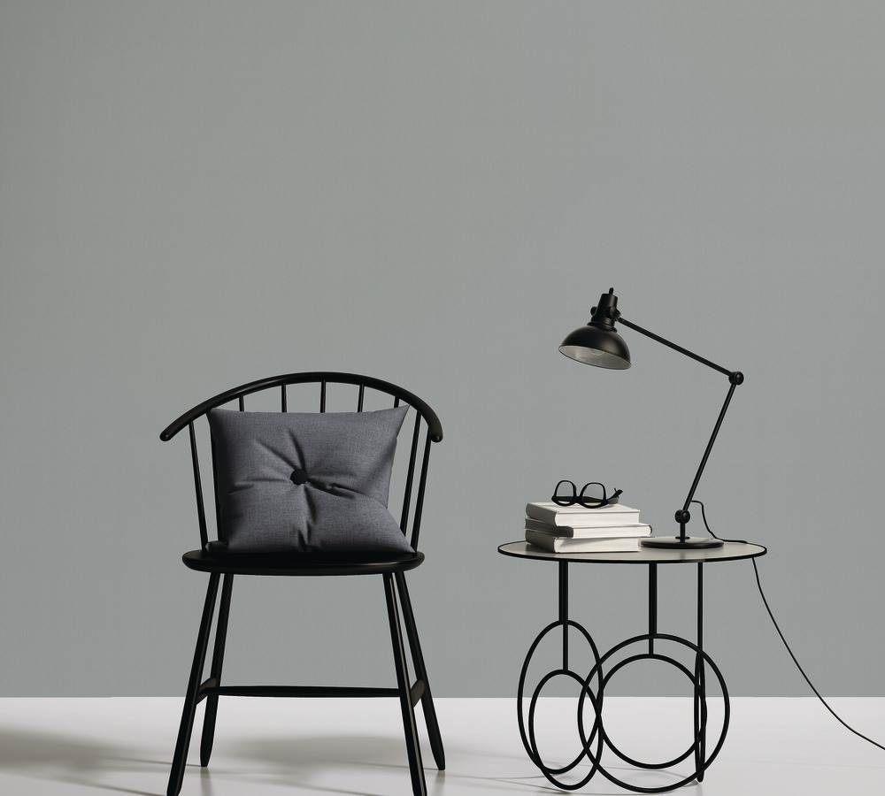252517 - Ambiance de revêtement Intissé Grande Largeur GO COULEUR  Gris