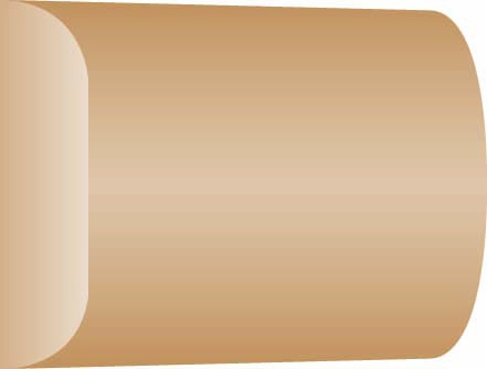 Chant Plat Brut 20 x 5 mm 2.40 m