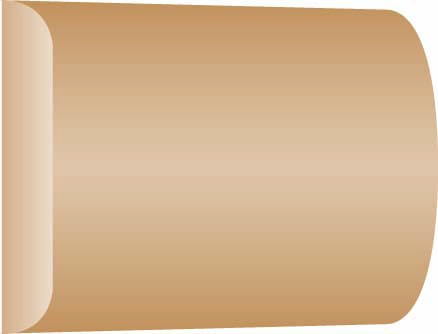 Chant Plat Brut 36 x 8 mm 2.40 m