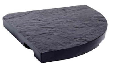 Lest béton décor pierre 18 kg pour mât déporté